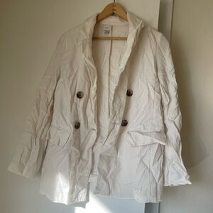 A new day linen blazer